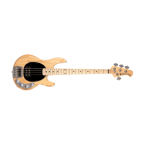 Ernie Ball Music Man Tim Commerford Signature Short Scale Electric Bass Natural Gloss