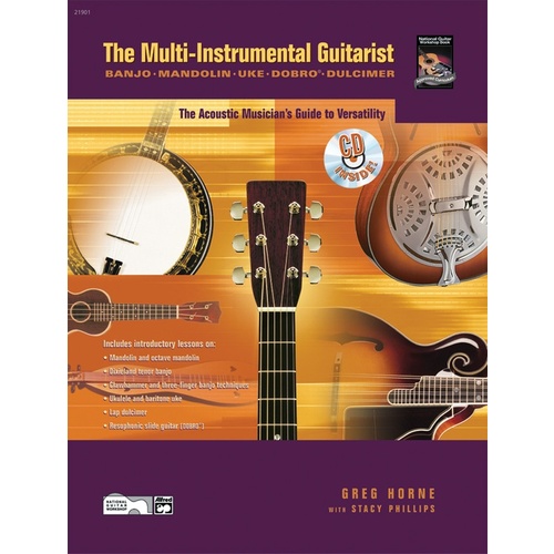 Multi Instrument Guitarist Book/CD
