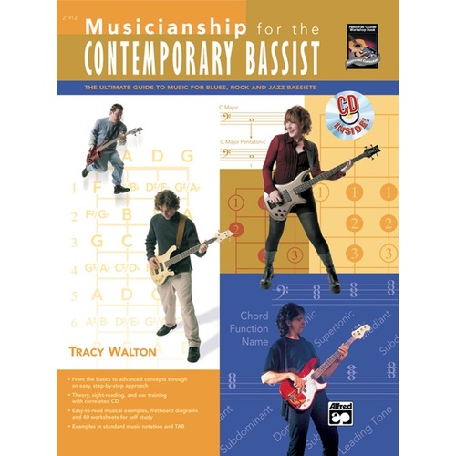 Musicianship Contemporary Bassist Book/CD