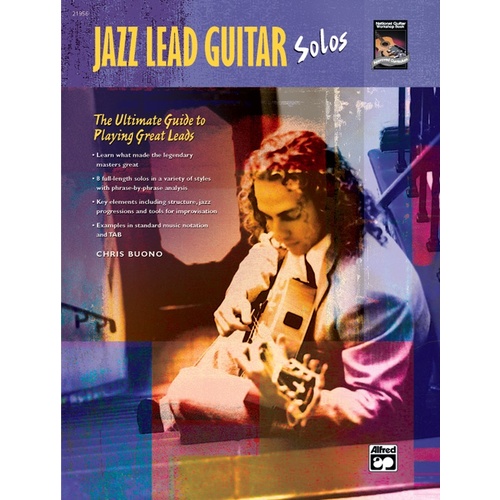 Jazz Lead Guitar Solos Book/CD