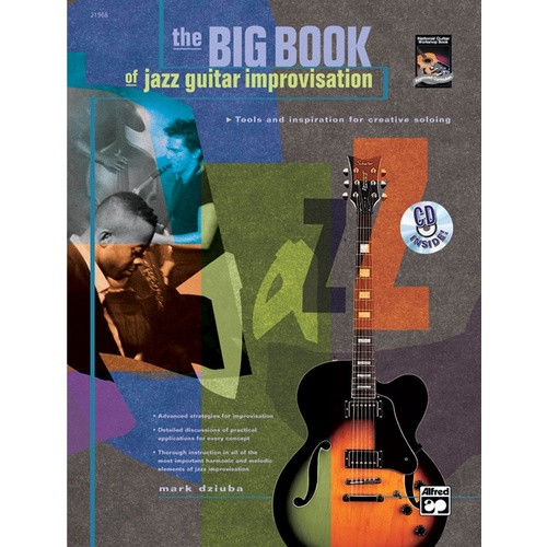 Big Book Jazz Guitar Improvisation Book/CD