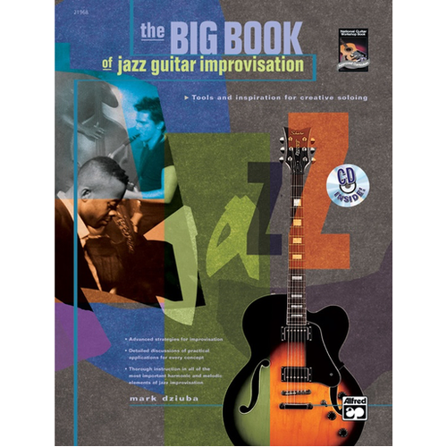 The Big Book of Jazz Guitar Improvisation with CD by Mark Dziuba