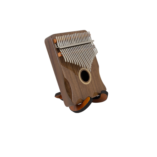CEGA 21-Key Box Kalimba 21CKW00-XC with Stand and Case - Natural Rosewood Finish