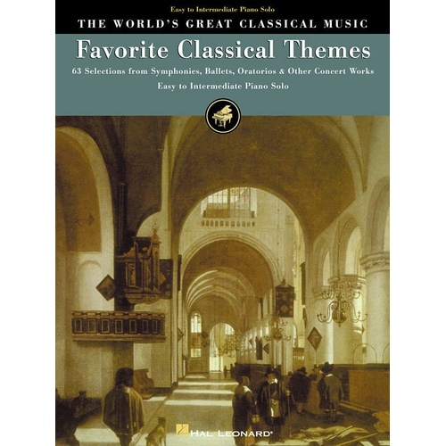 Favorite Classical Themes Easy Piano Solo by Hal Leonard