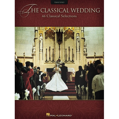 Classical Wedding Piano Solo (Softcover Book)