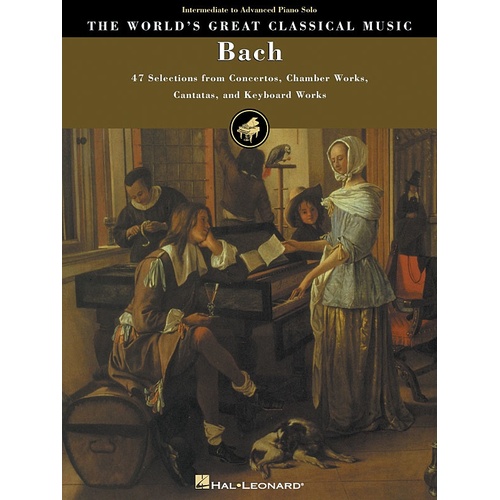 Bach Inter/Adv Piano Solo Wgcm (Softcover Book)