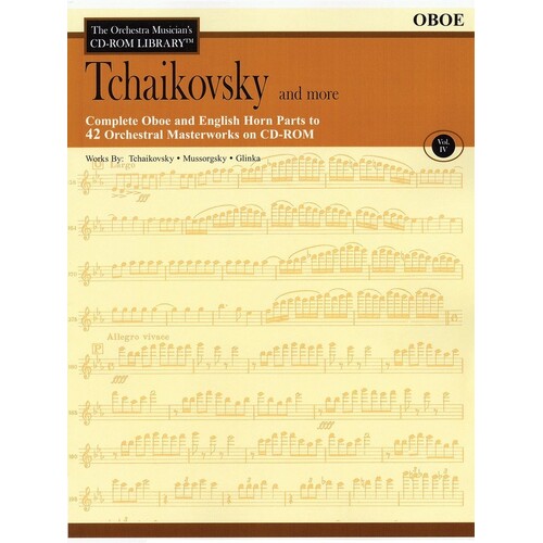 Tchaikovsky And More CD Rom Lib Oboe V4 (CD-Rom Only)