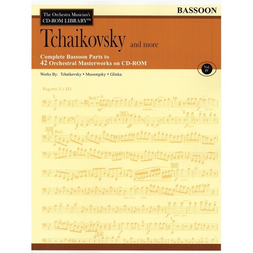 Tchaikovsky And More CD Rom Lib Bassoon V4 (CD-Rom Only)