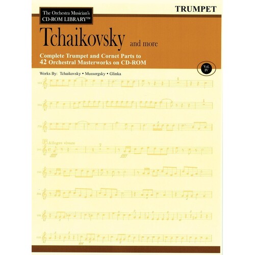 Tchaikovsky And More CD Rom Lib Trumpet V4 (CD-Rom Only)