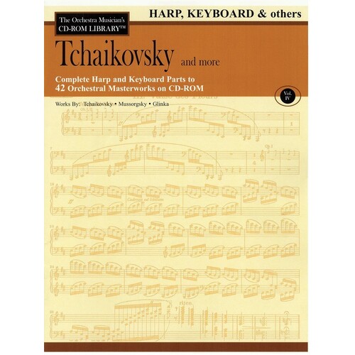 Tchaikovsky And More CD Rom Lib Harp V4 (CD-Rom Only)