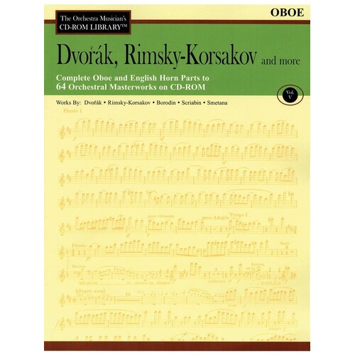 Dvorak Rimsky Korsakov CD Rom Lib Oboe V5 (CD-Rom Only)