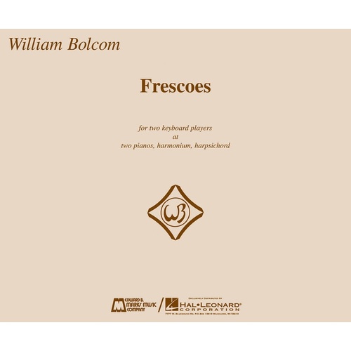 Frescoes For 2 Keyboards (Softcover Book)