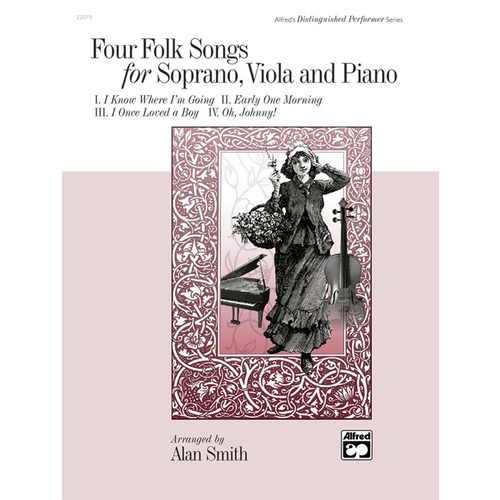 Folksongs 4 Soprano/Viola/Piano Arr Smith