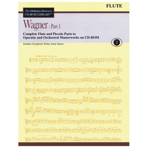 Wagner Part 1 Flute V11 CD Rom Lib (CD-Rom Only)