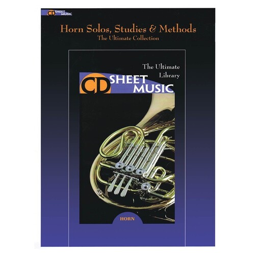 Horn Solos Studies and Methods CD Rom (CD-Rom Only)