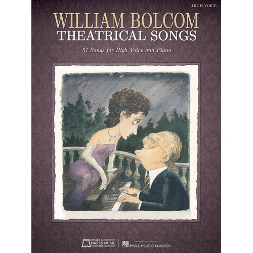 William Bolcom Theatrical Songs High Voice (Softcover Book)