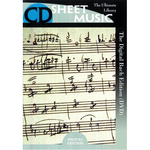 Digital Bach Edition Complete DVD Rom (DVD-ROM Only)