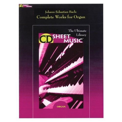 Bach Complete Organ Works CD Sheet Music (CD-Rom Only)