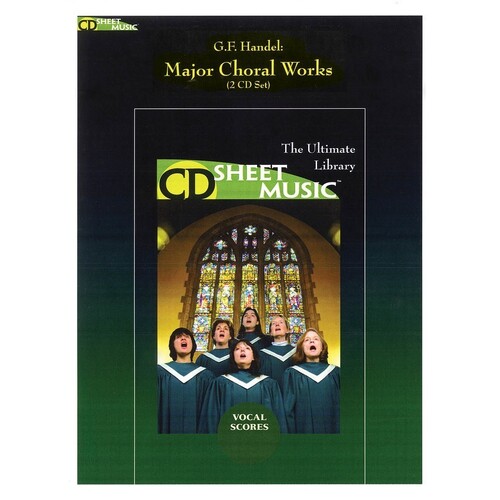 Handel Major Choral Works 2 CDr Sheet Music (CD-Rom Only)