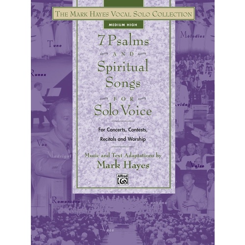 7 Psalms and Spiritual Songs Medium/High Book