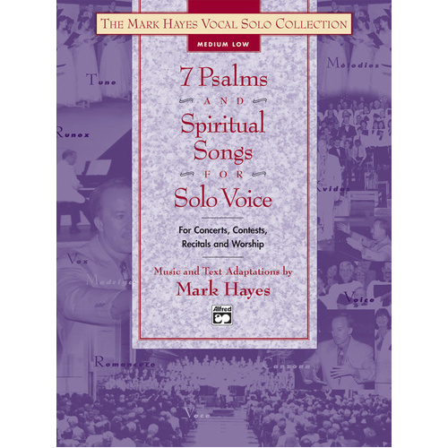 7 Psalms and Spiritual Songs Medium/Low Book with CD