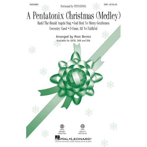 A Pentatonix Christmas SAB (Octavo)