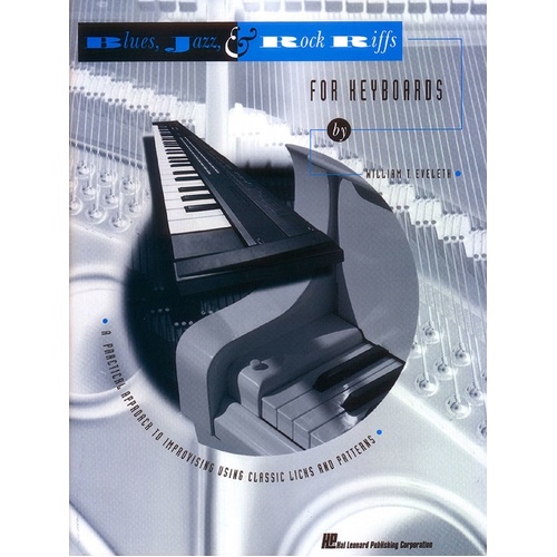 Blues Jazz And Rock Riffs For Keyboards (Softcover Book)
