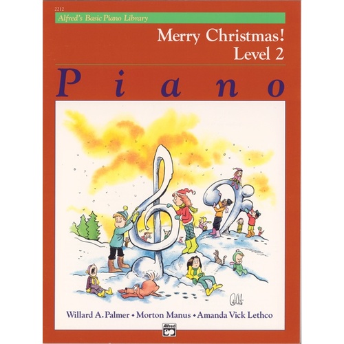 Alfred's Basic Piano Library (ABPL) Merry Christmas! Book 2
