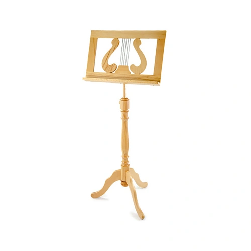 Beechwood Victorian Deluxe Music Stand - Adjustable Height & Tilt, 137-178cm