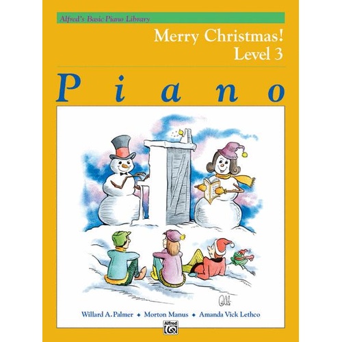 ABPL Merry Christmas! Book 3 - Piano Sheet Music with Graded Carols and Duet Parts