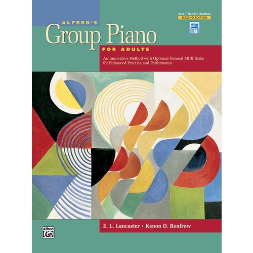 Alfred's Group Piano For Adults Teacher's Book 1
