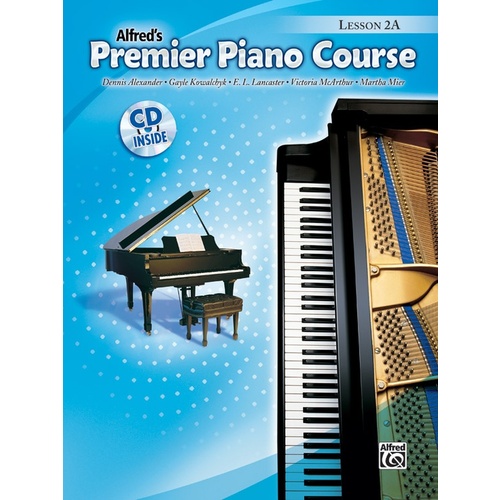 Premier Piano Course Lesson 2A Book/CD
