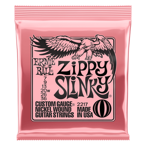 Ernie Ball 2217 Zippy Slinky 7-36 Electric Guitar Strings