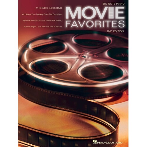 Movie Favorites Big Note Piano 2nd Edition (Softcover Book)