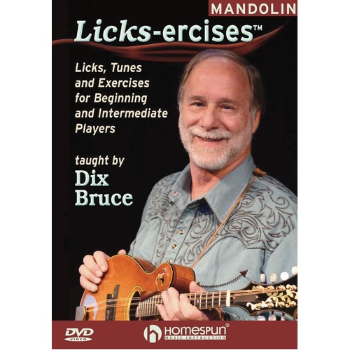 Mandolin Licks-Ercises DVD (DVD Only)