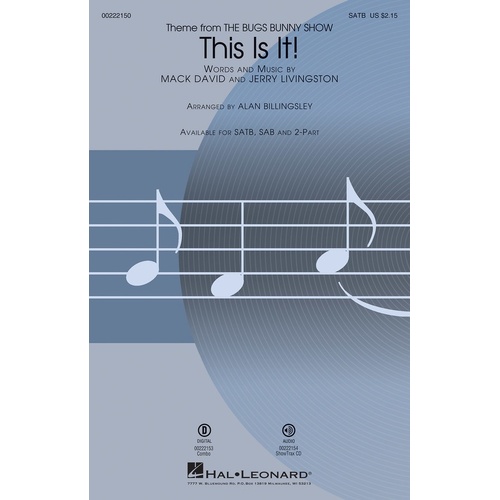 This Is It! SATB (Octavo)