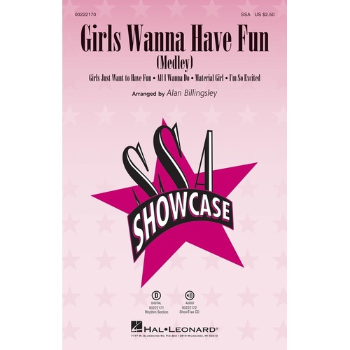 Girls Wanna Have Fun SSA (Octavo)