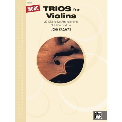 More Trios For Violin