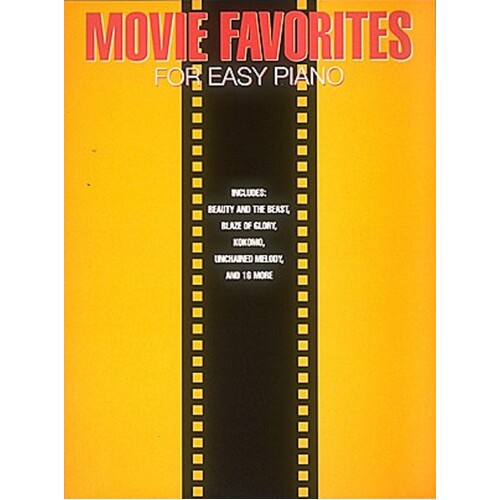 Movie Favorites For Easy Piano 
