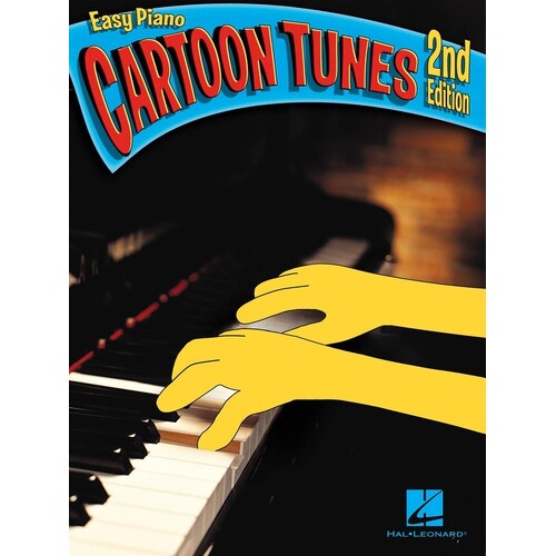 Cartoon Tunes Easy Piano (Softcover Book)