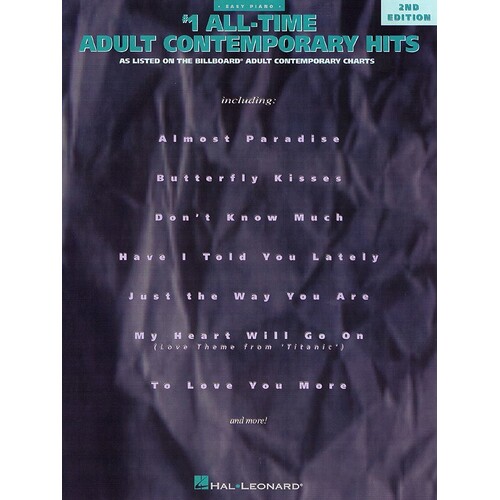 All Time Adult Contemporary Hits - 2nd Edition Easy Piano (Softcover Book)