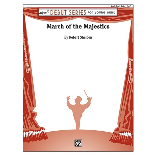 March Of The Majestics Concert Band Gr 1