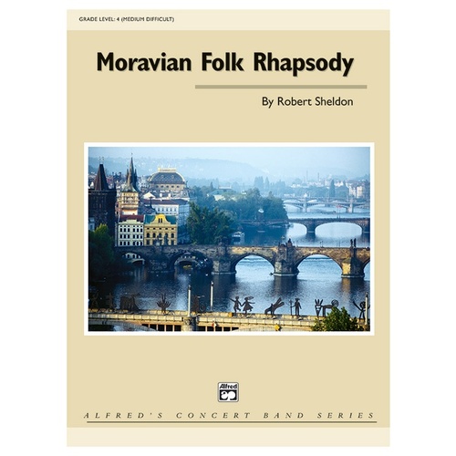 Moravian Folk Rhapsody Concert Band Gr 4