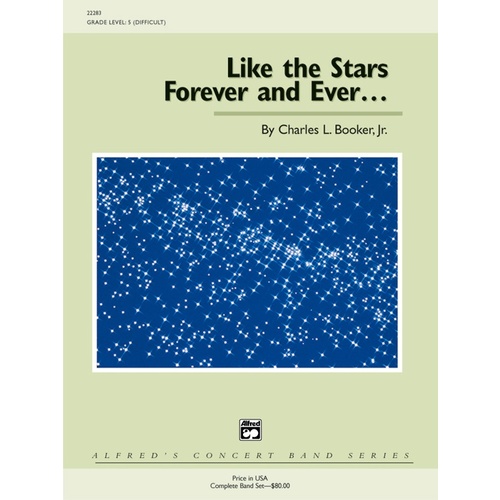 Like Stars For Ever And Ever Concert Band Gr 5