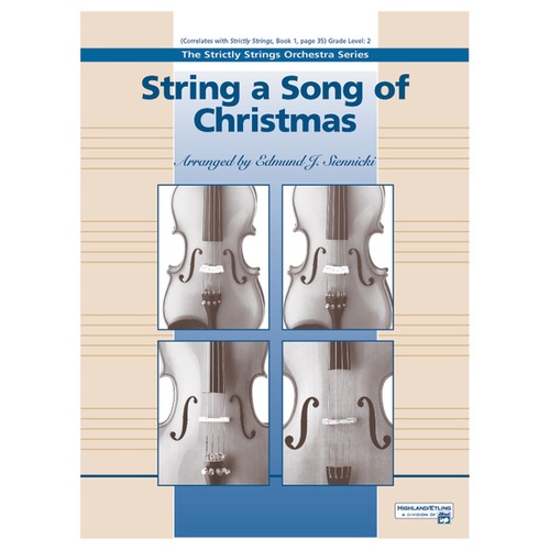 String A Song Of Christmas for String Orchestra Grade 2