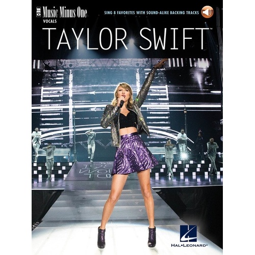 Taylor Swift - Sing 8 Favorites Songbook for Voice with Online Audio Tracks