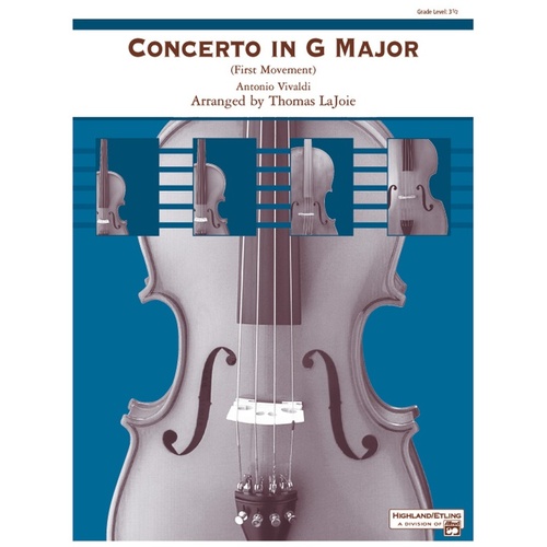 Concerto In G String Orchestra Gr 3.5