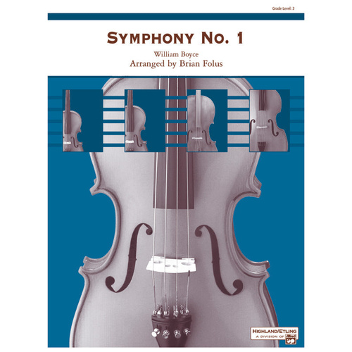 Symphony No. 1 for String Orchestra Grade 3 Arranged by Folus Boyce