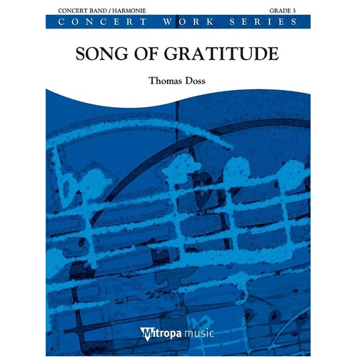 Song Of Gratitude Cb3 Full Score Score