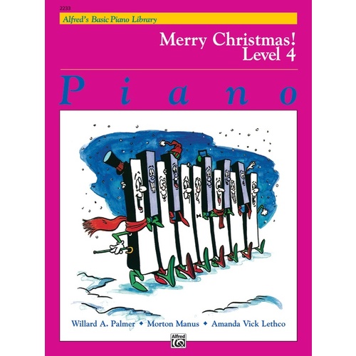 Alfred's Basic Piano Library (ABPL) Merry Christmas! Book 4